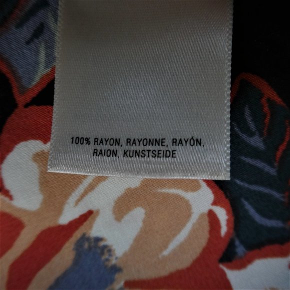 Ett Twa Trouser Pants Wide Leg Crop Floral Elastic Waistband Pull On Boho S - Picture 12 of 12